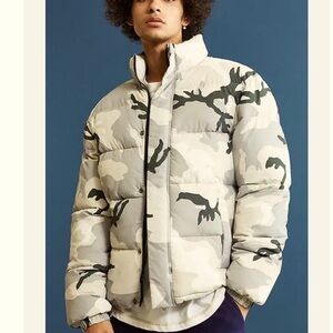 Urban Outfitters “Arctic Camo” Puffer Jacket